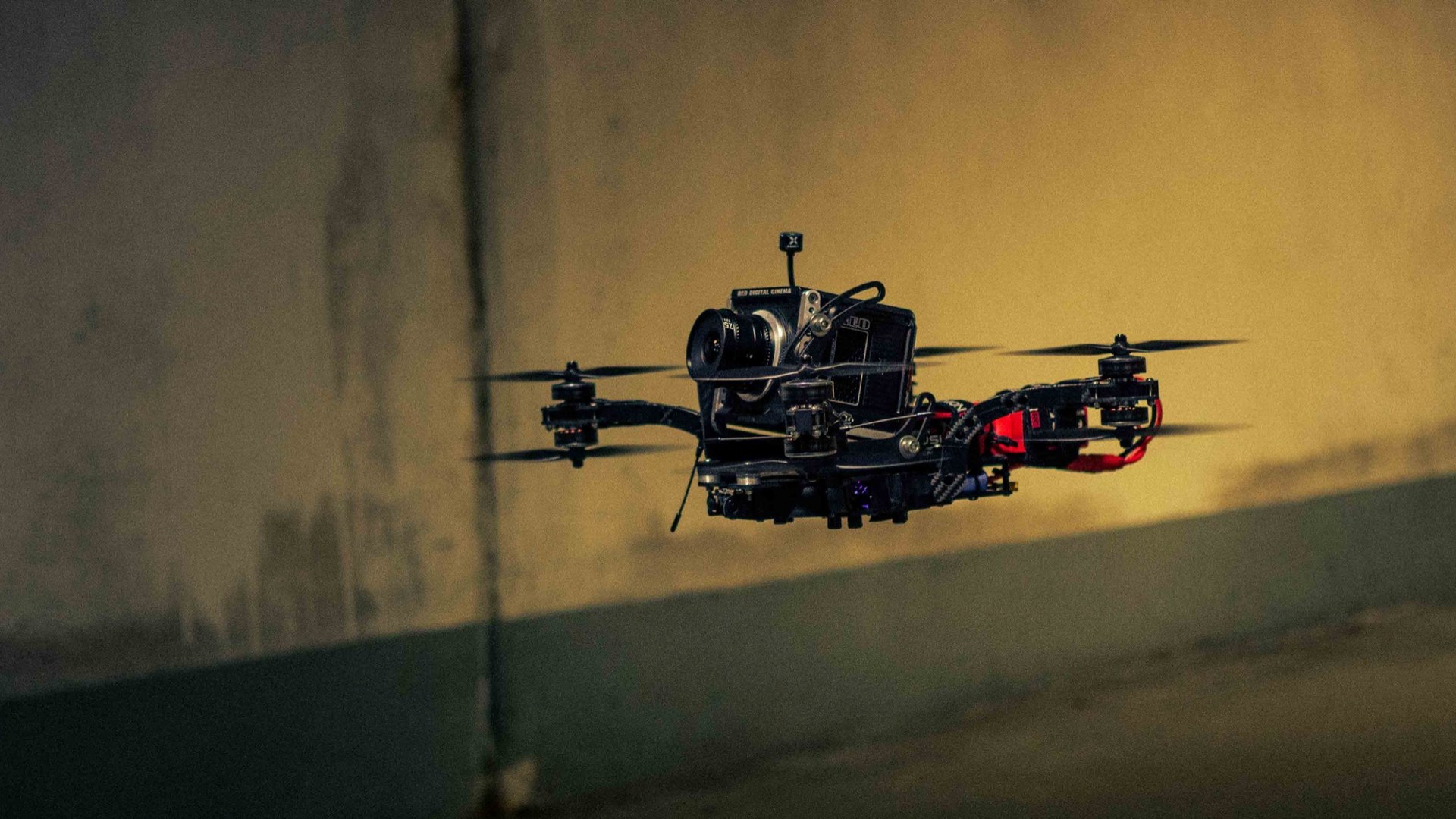 Cine FPV drone with cinema camera